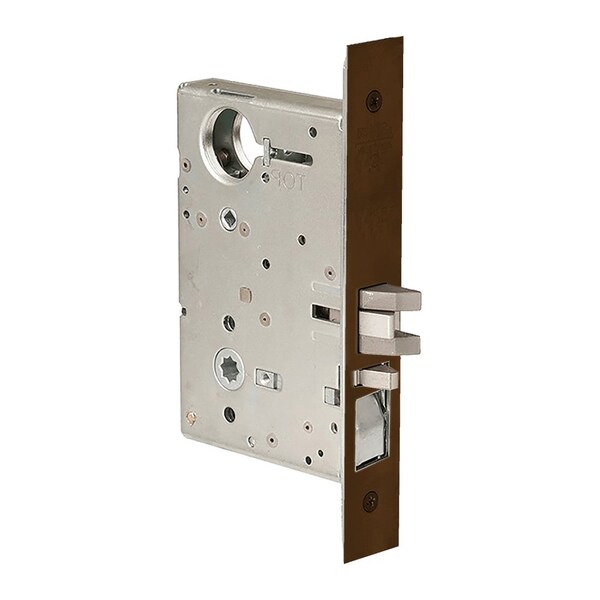 Entrance or Office Mortise Lockbody Only, Oil Rubbed Bronze